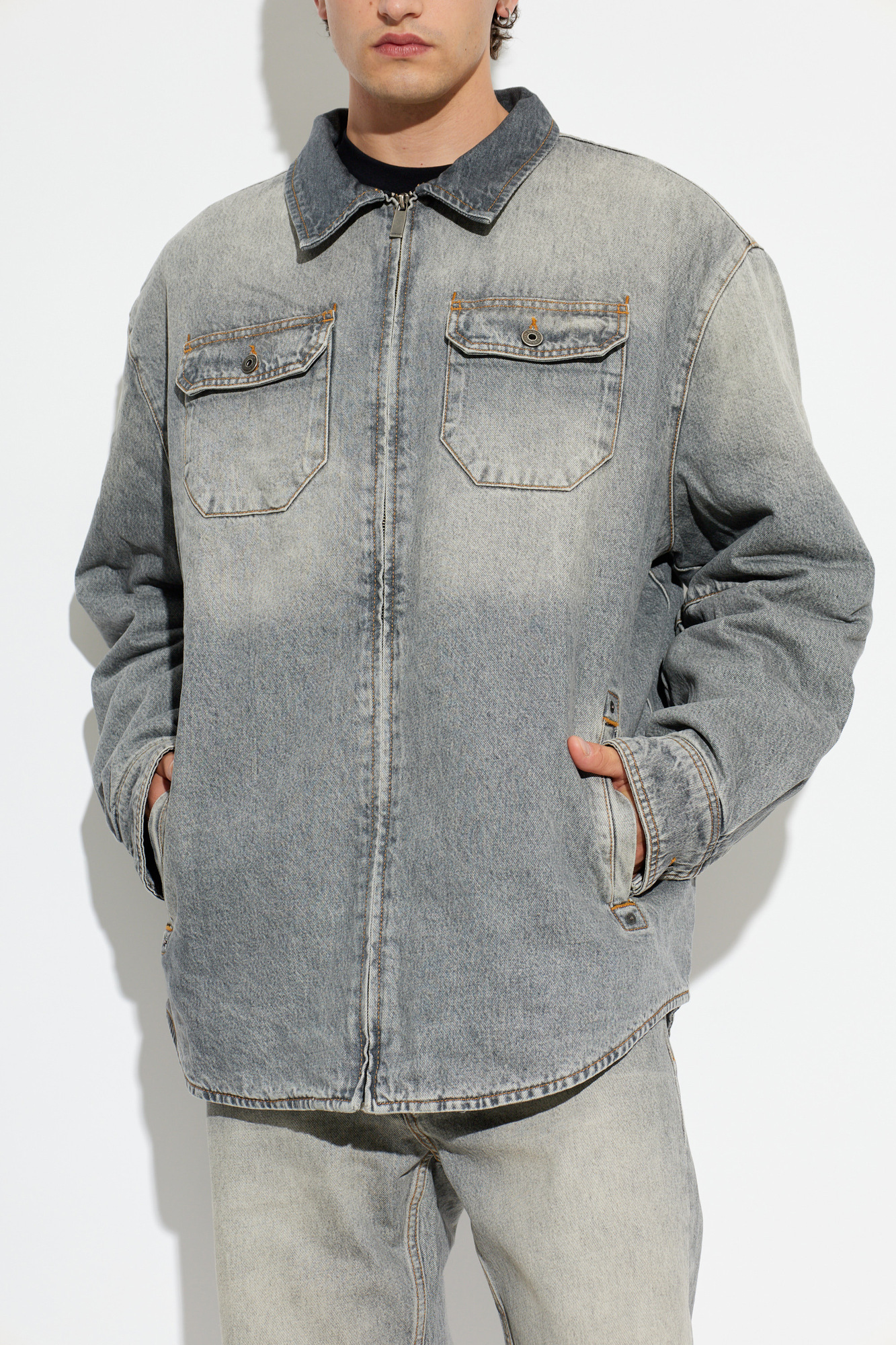 Off-White Insulated denim jacket | Men's | Vitkac
